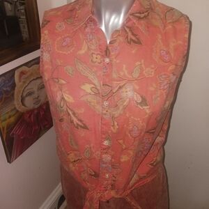 Jones New York Linen Top